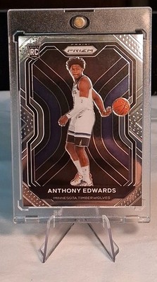 2020-21 Panini Prizm Anthony Edwards #258 Rookie Minnesota Timberwolves