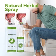 Natural Herbal Hemorrhoid Perianal Itchiness And Soothing Anal Body Care Spray