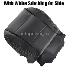 Driver Bottom Seat Cover Black Perforated For 2015-2019 Subaru Outback Legacy