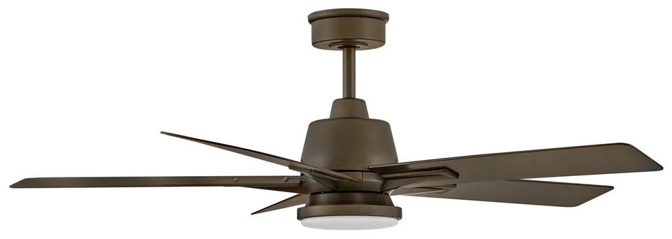 Hinkley Lighting 905152F-LWD Alta 52 дюйма 5 лезвий для помещений/улицы - никель - Изображение 3 из 4