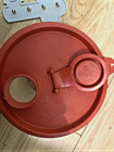 Vintage Tupperware Key Holder - Grey and Red Juice Container, Free 🎁  / Luck. — photo 8