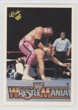 1990 Classic WWF The History of Wrestlemania Jim Neidhart Dynamite Kid #20 0wp4