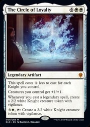 The Circle of Loyalty 009/269 Throne of Eldraine Mythic