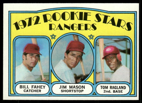 1972 Topps Rangers 1972 Rookie Stars #334 card