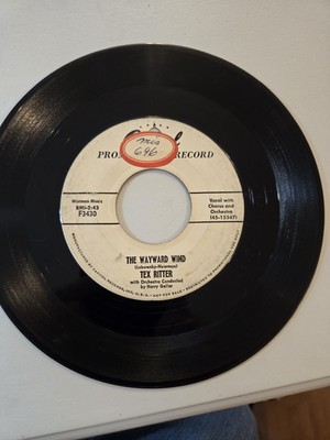 Tex Ritter - The Searchers / The Wayward Wind (7