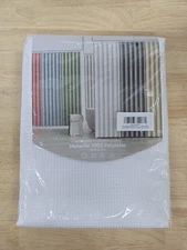 AmazerBath Waffle Shower Curtain 72x72 Inches (Pack of 1), White 