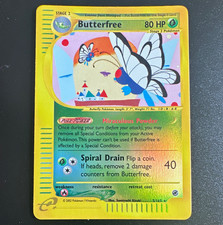 Pokémon TCG Butterfree Expedition Base Set Reverse Holo Rare Eng 80 HP 5/165 on eBay