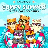 Comfy Summer - Cute & Cozy Kleurboek Toy NEU