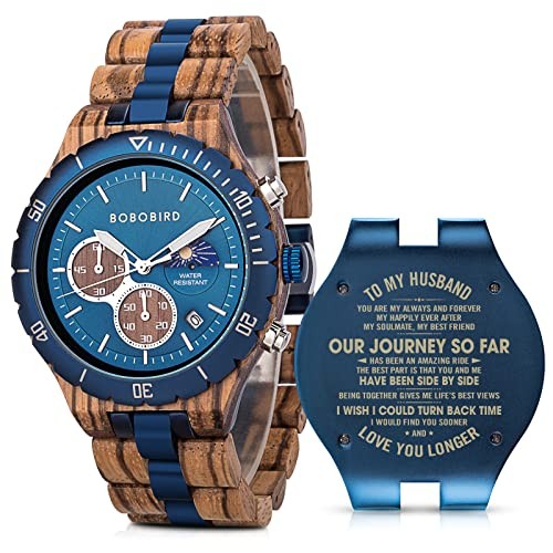 Сувениры Mens Personalized Engraved Wooden Watches