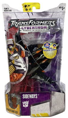 Transformers Cybertron Sideways Deluxe Class Action Figure NEW 2005 RID