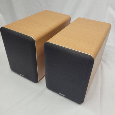 DENON SC-M53-M スピーカー Denon SC-M53 2 Way Bookshelf Speakers Soft Dome Compact Wood