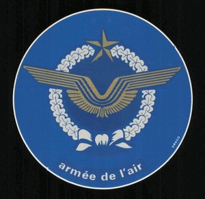 French Air Force STICKER Les Ailes de l'Air Wings of the Air Sticker b