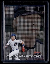 2025 Bowman's Best Pixel Portraits Pete Crow-Armstrong Chicago Cubs