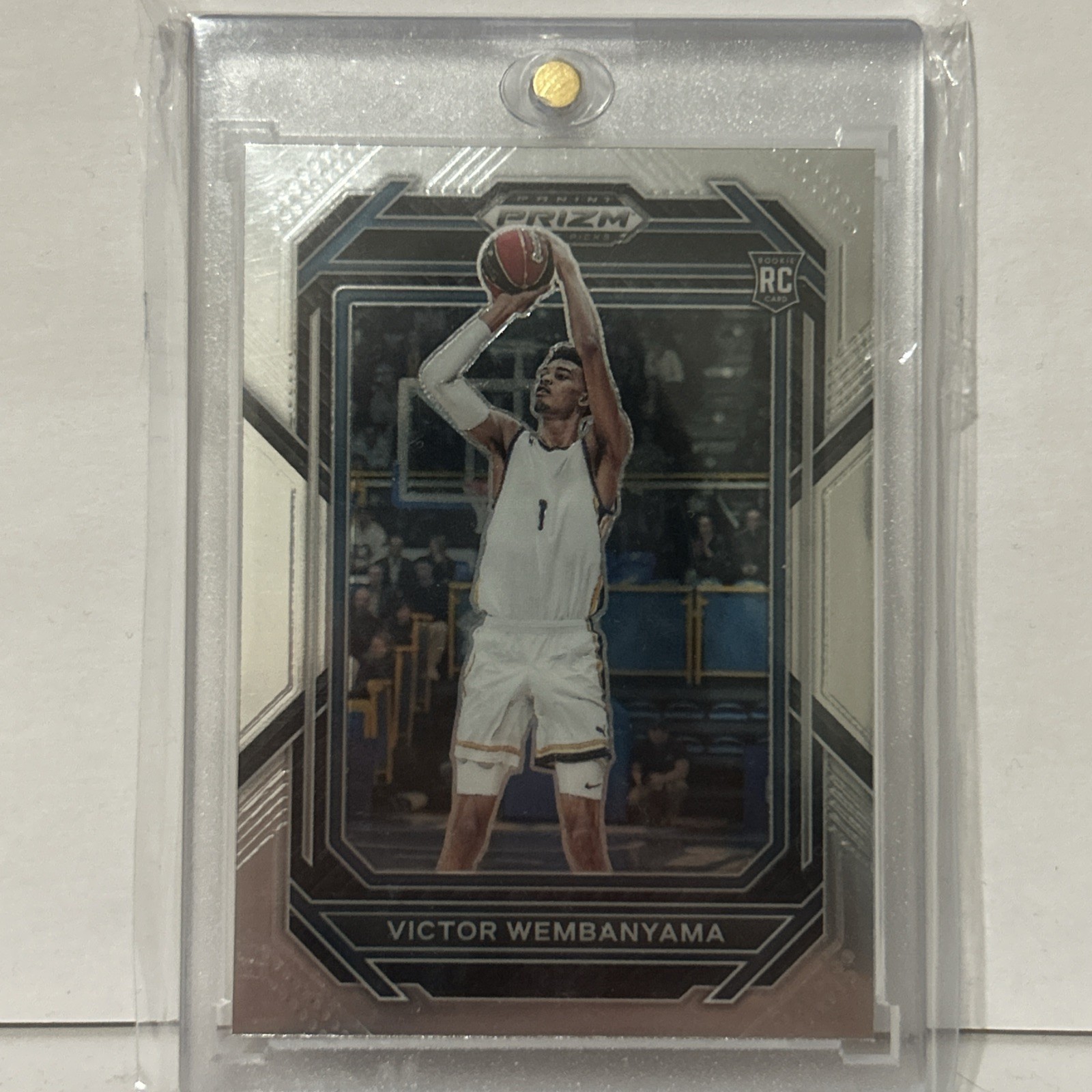 VICTOR WEMBANYAMA 2023-24 PANINI PRIZM DRAFT PICKS DP #2 ROOKIE SPURS RC