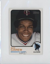 2022 Topps Heritage High Number 1973 Topps Oversized Rod Carew #OB-RC HOF 0au4