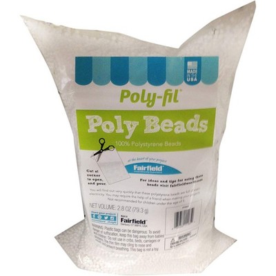 Fairfield Poly Beads, Premium Polystyrene Stuffing Beads, Stuffing for Stuffe...