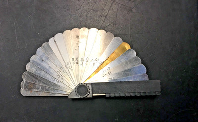 Kastar 32 Blade Folding MASTER Thickness Feeler Gauge No 36XK Decimal Metric USA