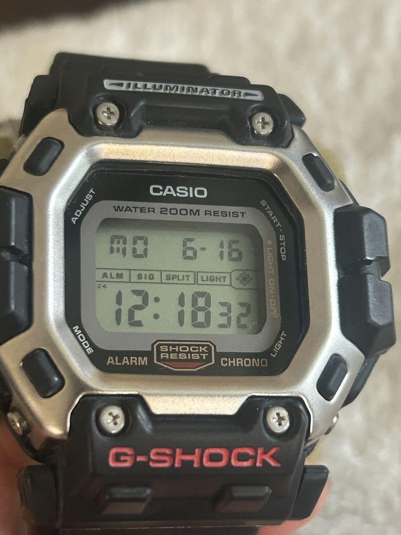 CASIO G SHOCK DW 8300 Vintage Digital Watch Rare Hellsing Model