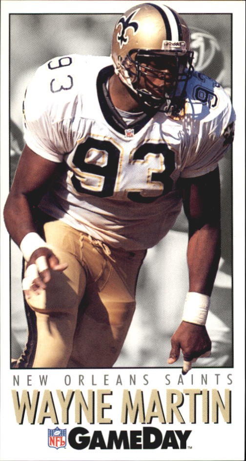 1992 GameDay #299 Wayne Martin - FB