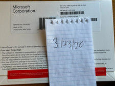 Microsoft Windows 11 Pro 64-Bit Factory Sealed Physical DVD System Builder