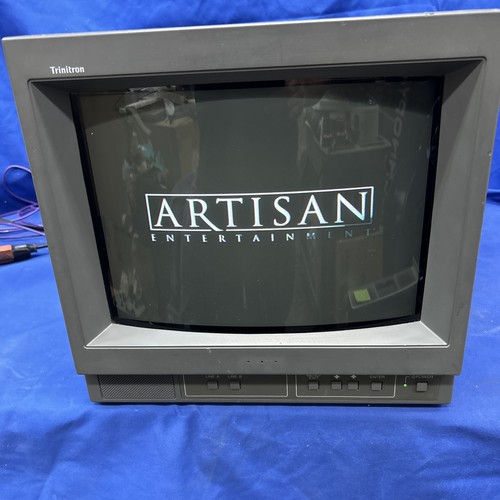 Sony Trinitron PVM-14N5U 14" CRT Gaming Video Monitor Tested working - Picture 2 of 21