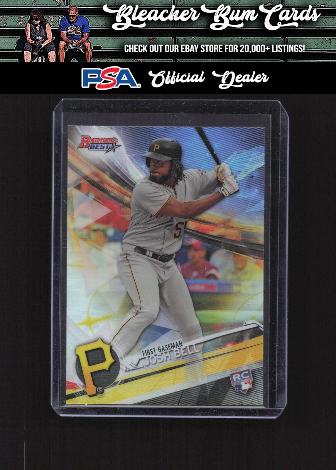 2017 Bowman's Best 59 Josh Bell Refractor