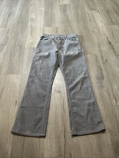 Vtg 70S Levi s Corduroy Pants Men s 29 X 33 Gray 517 Made In The USA 28x27