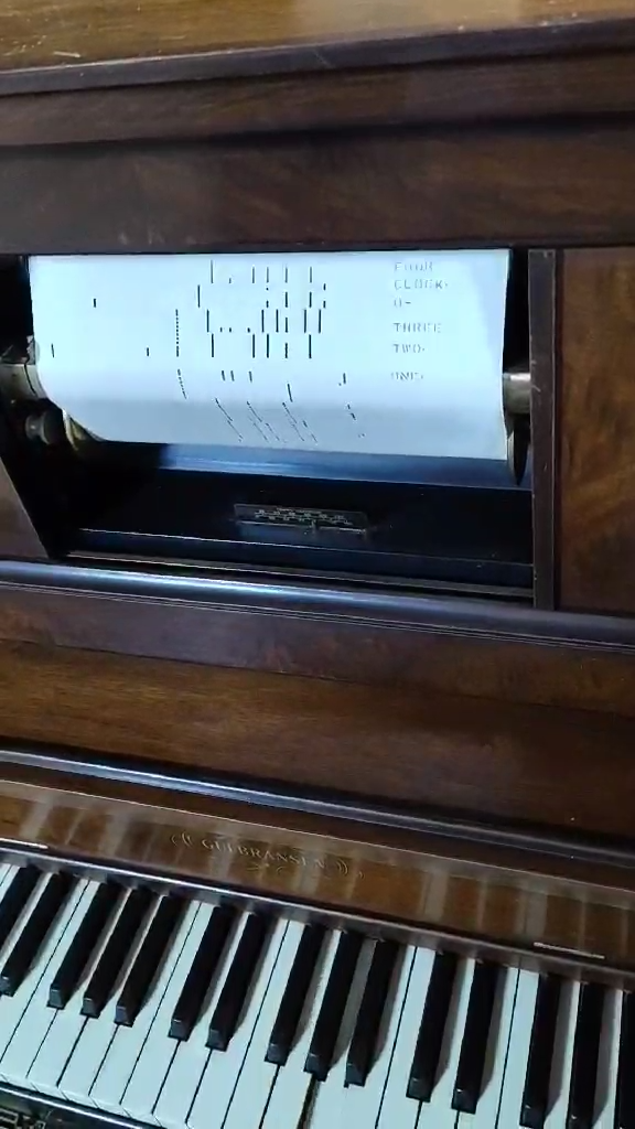 Lovely 1930 Antique GULBRANSEN Upright PLAYER PIANO - Works But Lovely 1930 Antique GULBRANSEN Upright PLAYER PIANO - Works But