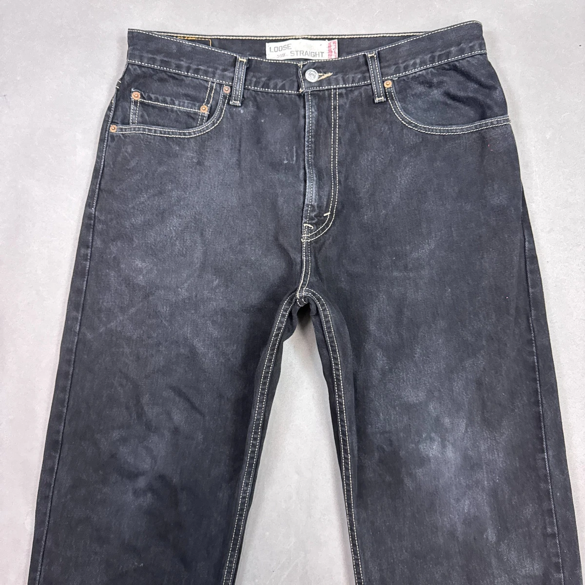 Levi's 569 Black Jeans for Men for sale | eBay
