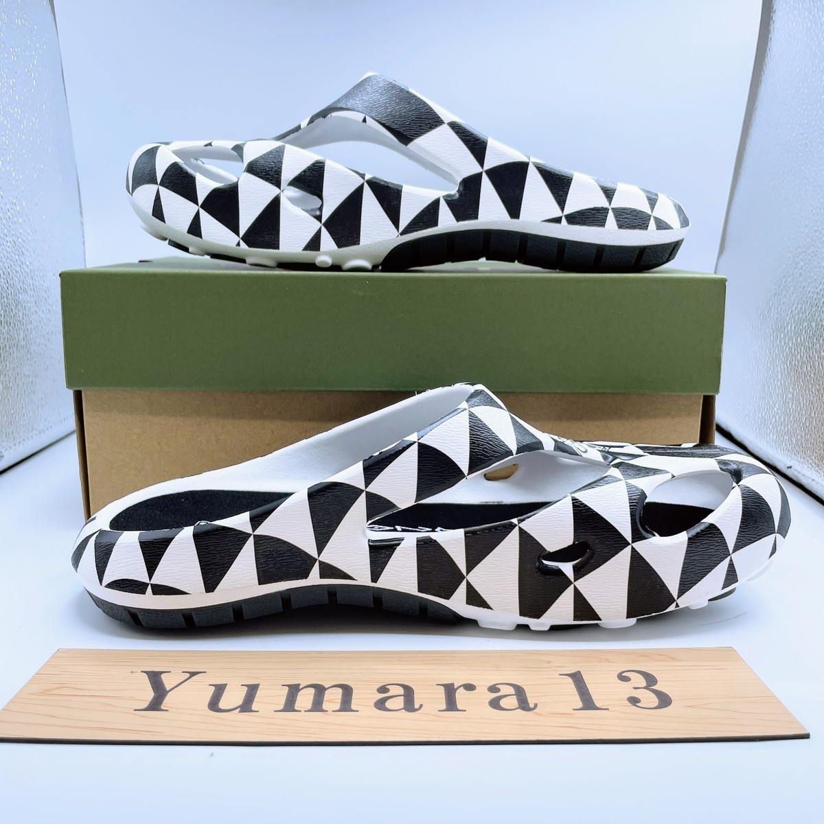 ESOW x GINZA GL x KEEN Shanti Arts White Black 1031821 Men's Size