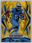2025 Panini Phoenix Football Yellow Lava David Montgomery #108