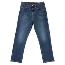 Levi  s 501 Jeans Women's 27x26 High Rise Button Fly Straight Medium Blue Wash