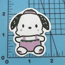 Pochacco At The Pool Pink Sanrio Character - Vinyl Decal Sticker Bomb Kawaii