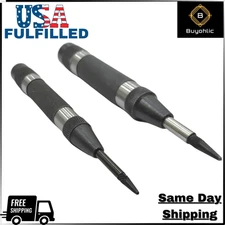 Automatic Center Punch with Replaceable Hardened Steel Tip (USA FULFILLED)