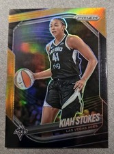 2025 Panini Prizm WNBA - Kiah Stokes #58 Gold Prizm /5