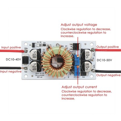 Boost Your Battery Life 250W Step Up Boost Converter for Extended Power Supply