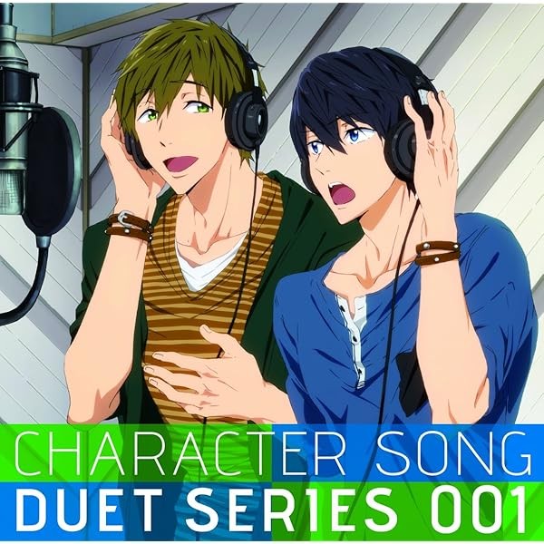 New Free Character Song Duet Series 1 Nanase Haruka Tachibana Makoto CD Japa FS