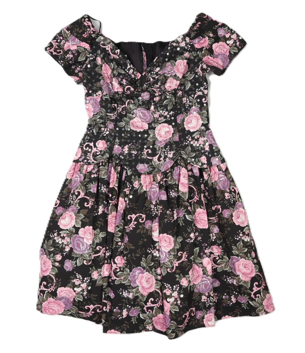 pink cocktail dress for women Neon Pink Short La Femme Sequin Cocktail Party Dress Neon Pink / 12