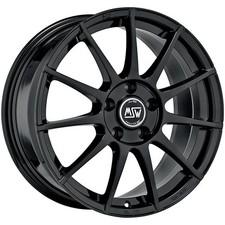 ALUFELGE MSW MSW 85 FUR VOLKSWAGEN POLO I, II, III, IV 6X15 4X100 GLOSS BLACK 4