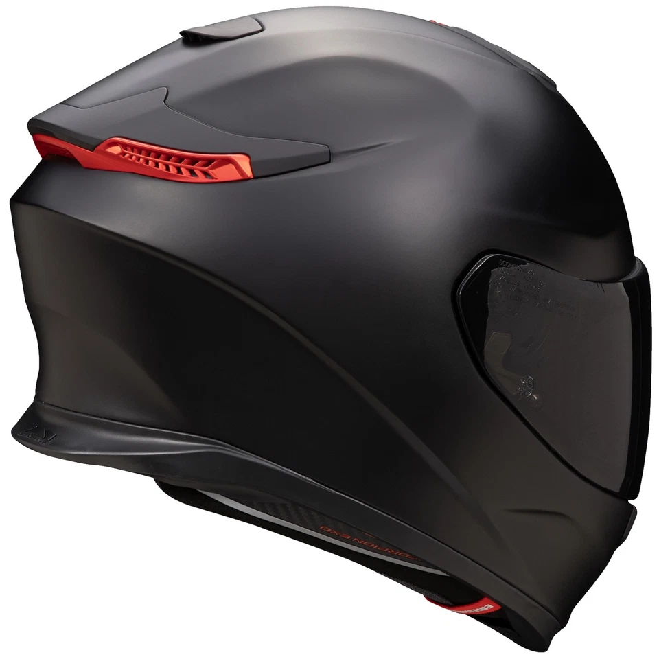 Scorpion Exo-GT SP Air Solid Matt-Schwarz Integralhelm Motorradhelm Motorrad - Bild 3 von 3