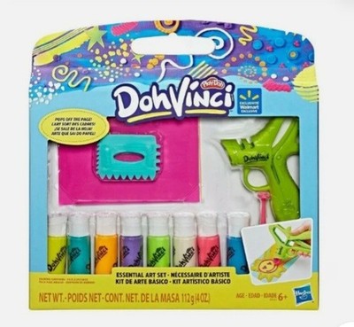 Play-doh DohVinci Essential Art Set Pops Off The Page