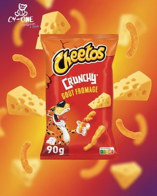 Cheetos Crunchy Klein Packung Frankreich Version Orginal