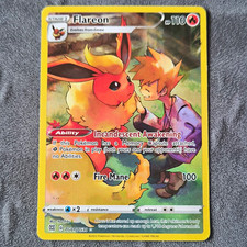 Pokemon Card - Flareon TG01/TG30 Brilliant Stars Trainer Gallery LP Cond.