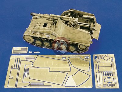 Royal Model 1/35 Wespe Sd.Kfz.124 Update Set Part.2 (for Tamiya) 136