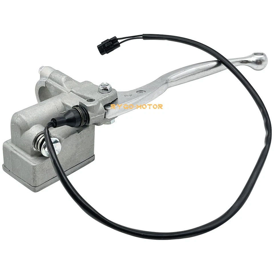 Cilindro maestro de freno delantero derecho con interruptor de freno para Yamaha Banshee 350 YFZ350  Foto 4 de 4