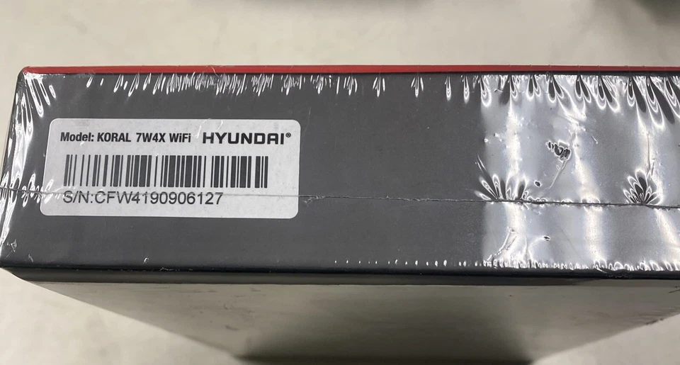 ☀️ Hyundai Koral 7W4X Tablet 7" 1GB 16GB Storage Android 9.0 Pie Red - Image 2 of 3