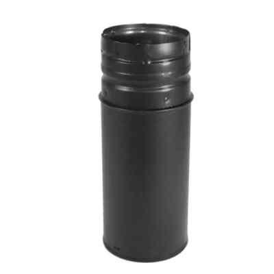 PelletVent 4PVL-A12B 4''- 10''x12''Adjustable Double-Wall Chimney Stove Pipe,Black*