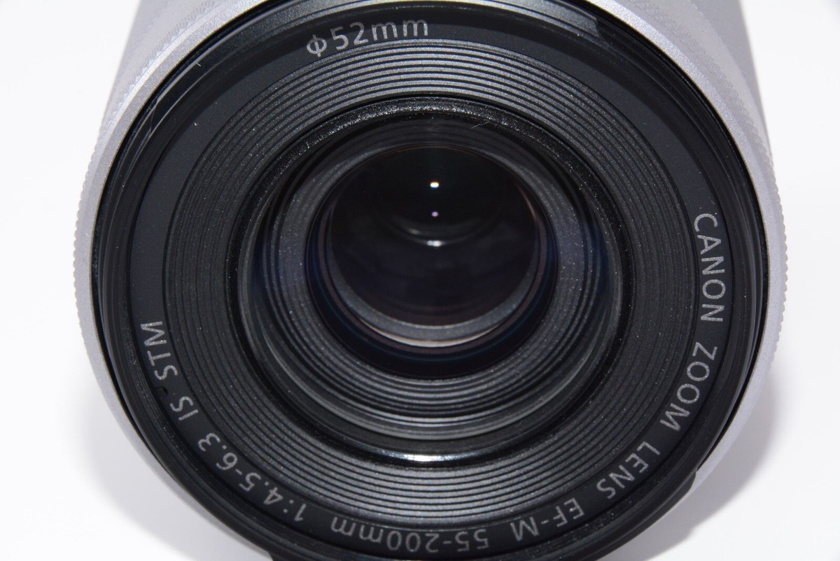 3月24日限定♪Canon EF-M 55-200mm IS STM シルバー 【公式通販】