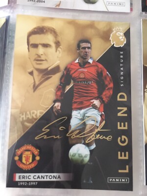 ERIC CANTONA Signature Legend 2024 Adrenalyn XL Panini 23/24