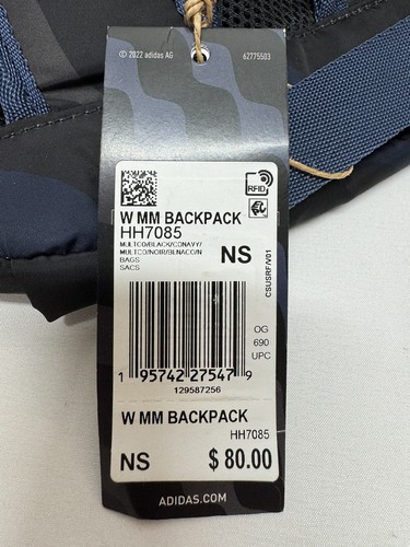 *New* Adidas Marimekko Backpack Training Backpack HH7085 - Picture 6 of 8